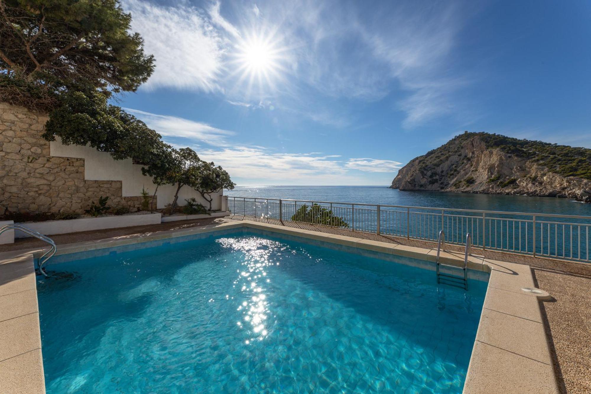 Europa Club Apartment, La Cala De Finestrat, Benidorm, Next To The Beach, Ground Floor, Air Cond Exteriör bild