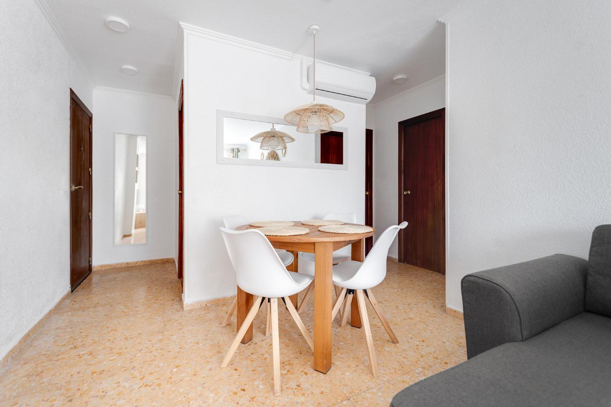 Europa Club Apartment, La Cala De Finestrat, Benidorm, Next To The Beach, Ground Floor, Air Cond Exteriör bild