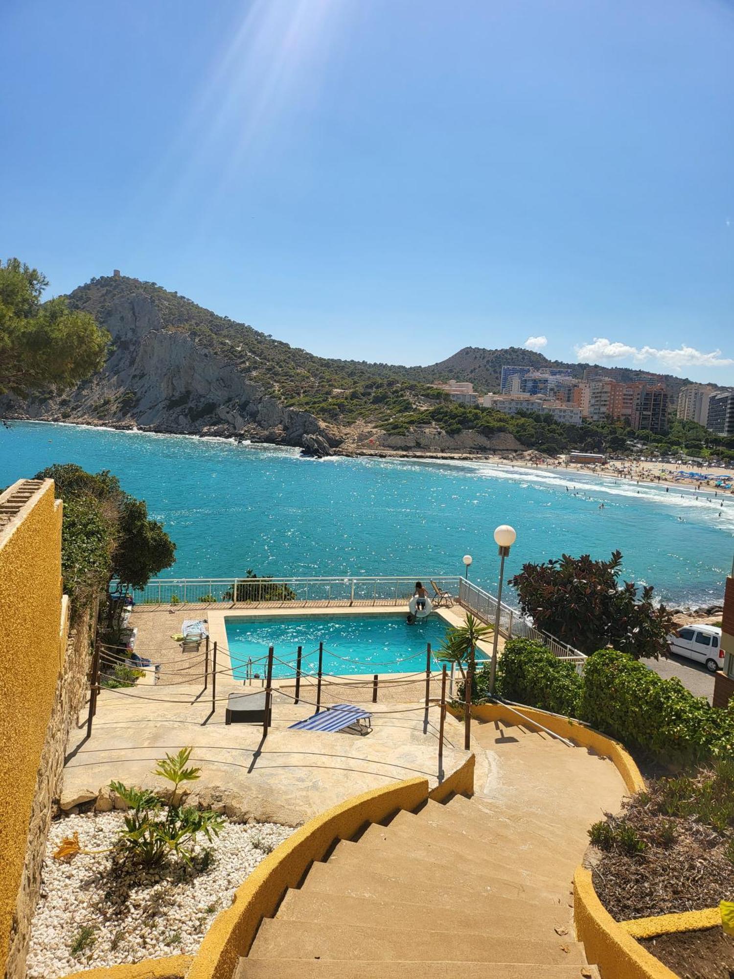 Europa Club Apartment, La Cala De Finestrat, Benidorm, Next To The Beach, Ground Floor, Air Cond Exteriör bild